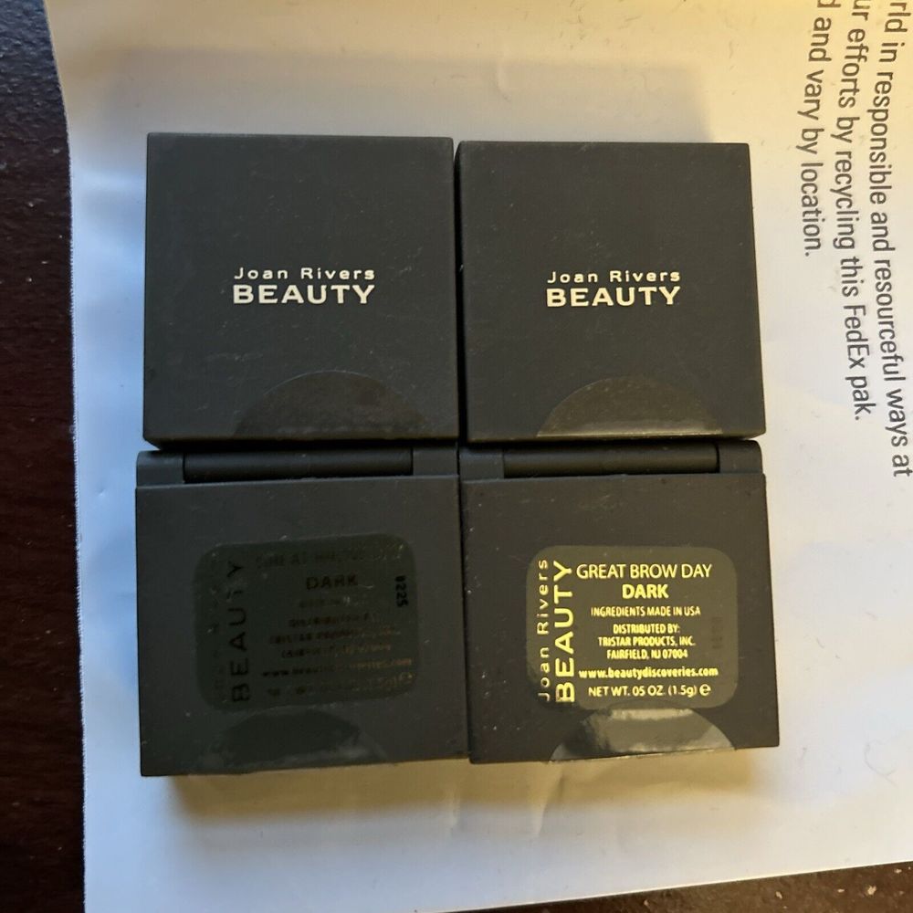 4 PACK - JOAN RIVERS GREAT BROW DAY DARK  See Description